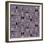 Seamless pattern-Yuliya Drobova-Framed Giclee Print