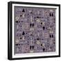 Seamless pattern-Yuliya Drobova-Framed Giclee Print