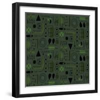 Seamless pattern-Yuliya Drobova-Framed Giclee Print