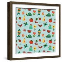 Seamless pattern-Yuliya Drobova-Framed Giclee Print