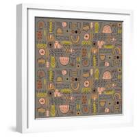 Seamless pattern-Yuliya Drobova-Framed Giclee Print