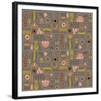 Seamless pattern-Yuliya Drobova-Framed Giclee Print