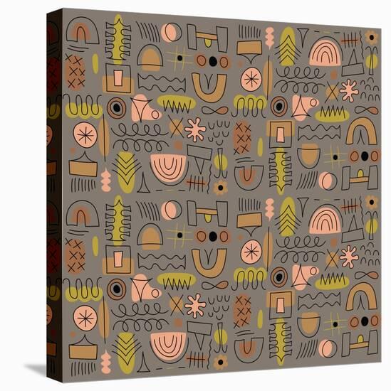 Seamless pattern-Yuliya Drobova-Stretched Canvas