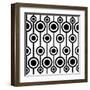 Seamless Retro Pattern-katritch-Framed Art Print