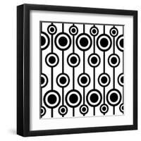 Seamless Retro Pattern-katritch-Framed Art Print