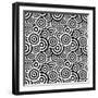 Seamless Retro Pattern-ihor_seamless-Framed Art Print