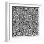 Seamless Retro Pattern-ihor_seamless-Framed Art Print