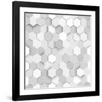 Seamless Sciense Vector Seamless Pattern-yamonstro-Framed Art Print