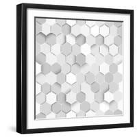 Seamless Sciense Vector Seamless Pattern-yamonstro-Framed Art Print