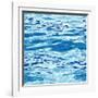 Seamless Water Surface Pattern-Jul land-Framed Art Print