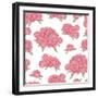 Seamless with Floral Pattern-Sivanova-Framed Art Print