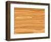 Seamless Wood Texture Illustration-Minerva Studio-Framed Photographic Print