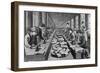 Seamstress Assembly Line in Factory-null-Framed Giclee Print