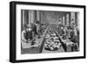 Seamstress Assembly Line in Factory-null-Framed Giclee Print