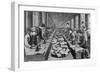 Seamstress Assembly Line in Factory-null-Framed Giclee Print