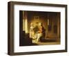 Seamstresses in an Interior-Joseph Bail-Framed Giclee Print
