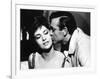 Sean Connery Actor in Scene from Film with Actress Gina Lollobrigida-null-Framed Photographic Print