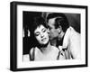 Sean Connery Actor in Scene from Film with Actress Gina Lollobrigida-null-Framed Photographic Print