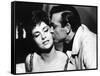 Sean Connery Actor in Scene from Film with Actress Gina Lollobrigida-null-Framed Stretched Canvas