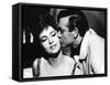 Sean Connery Actor in Scene from Film with Actress Gina Lollobrigida-null-Framed Stretched Canvas