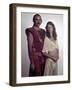 Sean Connery, Charlotte Rampling, Zardoz, 1974-null-Framed Photographic Print