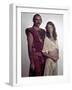 Sean Connery, Charlotte Rampling, Zardoz, 1974-null-Framed Photographic Print