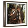 SEAN CONNERY; HARRISON FORD. "INDIANA JONES AND THE LAST CRUSADE" [1989], directed by STEVEN SPI...-null-Framed Photographic Print