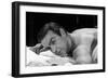 Sean Connery in Bed in a Scene from the Movie Thunderball-Mario de Biasi-Framed Photographic Print