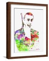 Sean Connery-NaxArt-Framed Art Print