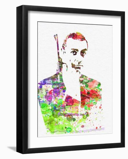 Sean Connery-NaxArt-Framed Art Print