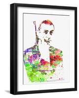 Sean Connery-NaxArt-Framed Art Print