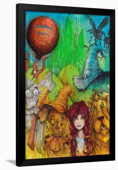 Sean Dietrich- Wizard of OZ-Sean Dietrich-Framed Poster