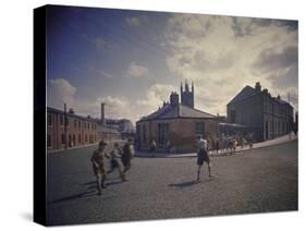 Sean O'Casey's Boyhood Home at 18 Abercorn Road-Gjon Mili-Stretched Canvas