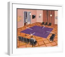 Séance, 2009-Thomas Huber-Framed Art Print