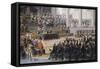 Séance d'ouverture de l'Assemblée des Etats Généraux, 5 mai 1789-Louis Charles Auguste Couder-Framed Stretched Canvas