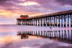Cocoa Beach, Florida, USA at the Pier.-SeanPavonePhoto-Photographic Print