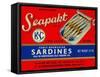 Seapakt Fancy Norwegian Sardines-null-Framed Stretched Canvas