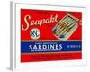 Seapakt Fancy Norwegian Sardines-null-Framed Art Print