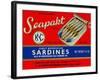 Seapakt Fancy Norwegian Sardines-null-Framed Art Print