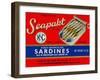 Seapakt Fancy Norwegian Sardines-null-Framed Art Print
