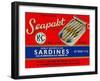 Seapakt Fancy Norwegian Sardines-null-Framed Art Print