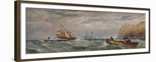 'Seapiece', 19th-20th century, (1935)-Edwin Hayes-Framed Giclee Print