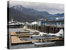 Seaplane in Juneau, Southeast Alaska, USA-Richard Cummins-Stretched Canvas