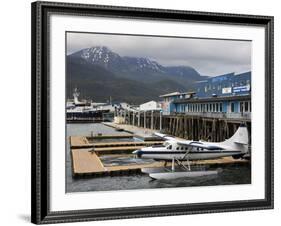 Seaplane in Juneau, Southeast Alaska, USA-Richard Cummins-Framed Photographic Print