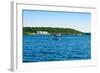 Seaplane in the Sea, Deep Bay, Parry Sound, Ontario, Canada-null-Framed Photographic Print