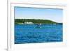 Seaplane in the Sea, Deep Bay, Parry Sound, Ontario, Canada-null-Framed Photographic Print