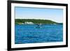 Seaplane in the Sea, Deep Bay, Parry Sound, Ontario, Canada-null-Framed Photographic Print