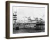 Seaplanes on Board a Us Navy Warship, Navy Yard, Balboa, Panama, 1931-null-Framed Photographic Print