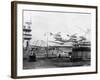 Seaplanes on Board a Us Navy Warship, Navy Yard, Balboa, Panama, 1931-null-Framed Photographic Print