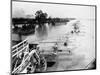 Seaplanes on the Flooded Mississippi-null-Mounted Photographic Print